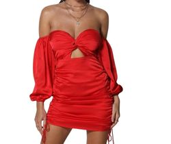 Style 1-1766290565-3855 RUNAWAY Red Size 0 Sleeves Sorority Rush Sorority Cocktail Dress on Queenly