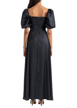 Style 1-4022987361-98 Shoshanna Black Size 10 Tall Height Wrap Wedding Guest Mini A-line Dress on Queenly