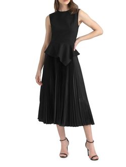 Style 1-592923685-1901 Shoshanna Black Size 6 Midi Cocktail Dress on Queenly