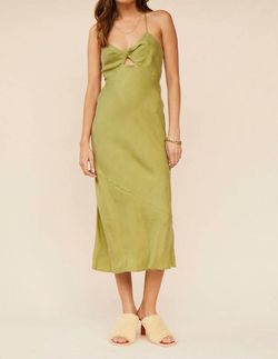 Style 1-3941375834-2696 SUBOO Green Size 12 Cut Out Midi Graduation Cocktail Dress on Queenly