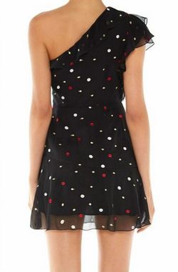 Style 1-1200361349-3471 Talulah Black Size 4 Polyester Mini Cocktail Dress on Queenly