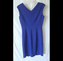 Calvin Klein Royal Blue Size 6 Midi Cocktail Dress on Queenly