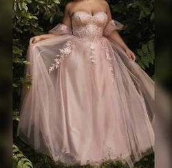 Pink Size 24 Ball gown on Queenly