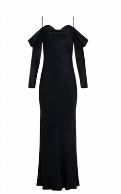 Style 1-1921149714-1498 L'Agence Black Tie Size 4 Free Shipping Sweetheart Straight Dress on Queenly