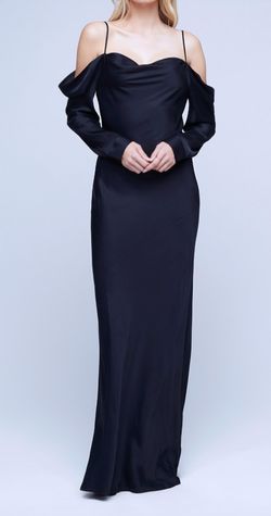 Style 1-1921149714-5 L'Agence Black Size 0 Military Vintage 1-1921149714-5 Straight Dress on Queenly