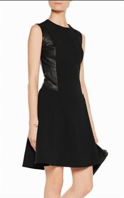 Style 1-3943834492-1498 L'Agence Black Size 4 High Neck Polyester Spandex Cocktail Dress on Queenly