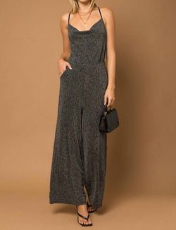 Style 1-3127688750-2696 GILLI Gray Size 12 Silk Polyester Free Shipping Jumpsuit Dress on Queenly