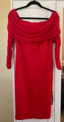 Fashion Nova Red Size 12 Plus Size Cocktail Dress on Queenly