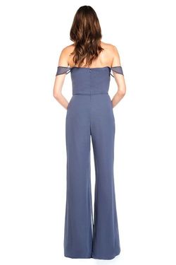 Style 2030 Barijay Silver Size 8 Tall Height Jumpsuit Dress on Queenly