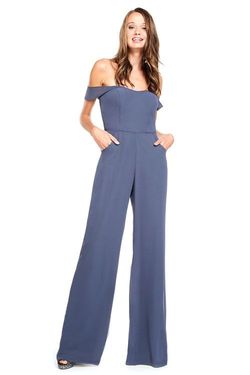 Style 2030 Barijay Silver Size 8 Tall Height Jumpsuit Dress on Queenly