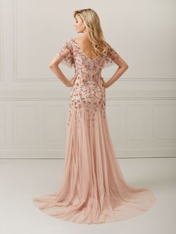 Style 17060 House Of Wu Pink Size 10 Sleeves Floor Length A-line Dress on Queenly