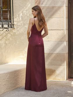Style 22140 House Of Wu Nude Size 14 Plus Size Tall Height Side slit Dress on Queenly