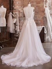 Style 21RS782 Maggie Sottero White Size 10 Floor Length Ivory Tall Height A-line Dress on Queenly