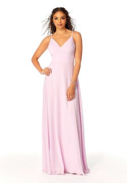 Style 21807 MoriLee Pink Size 12 Plus Size Tall Height A-line Dress on Queenly