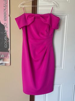 Jessica Howard Pink Size 14 Straight Cocktail Dress on Queenly