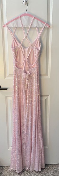 Morgan and Co Pink Size 2 A-line Dress on Queenly
