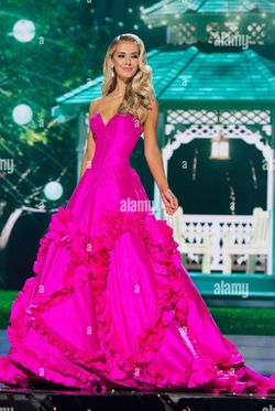 Sherri Hill Pink Size 0 Strapless Ball gown on Queenly