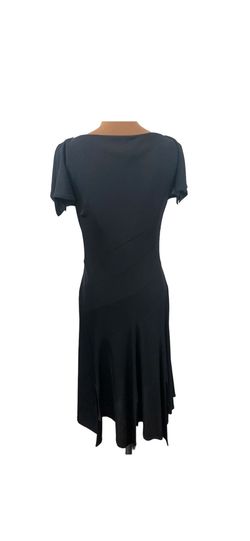Tadashi Shoji Black Size 8 Plunge Mermaid Dress on Queenly