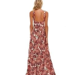 Agua Bendita Multicolor Size 4 Graduation Floral Straight Dress on Queenly
