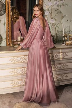 Style CD243 Cinderella Divine Pink Size 18 Military A-line Dress on Queenly