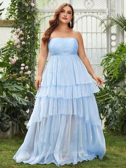 Style FSWD8095P Faeriesty Blue Size 20 Jersey Tall Height Military Straight Dress on Queenly