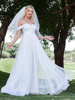 Style LAWD8026 Faeriesty White Size 8 Tall Height Floor Length Lawd8026 Straight Dress on Queenly