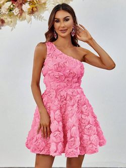 Style FSWD1391 Faeriesty Pink Size 0 Jersey Cocktail Dress on Queenly