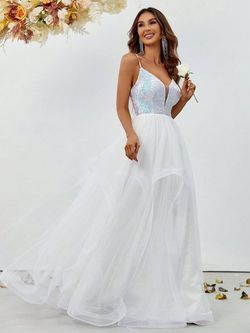 Style FSWD1298 Faeriesty White Size 12 Engagement Military Floor Length Straight Dress on Queenly