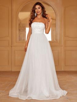 Style LAWD8029 Faeriesty White Size 4 Floor Length Jersey Tall Height Lawd8029 A-line Dress on Queenly