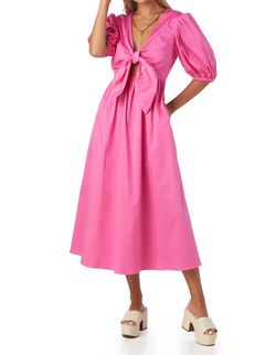 Style 1-2233473214-3011 Crosby by Mollie Burch Pink Size 8 A-line Tall Height Jersey Cocktail Dress on Queenly
