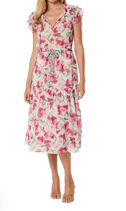 Style 1-2345827811-2901 Misa Los Angeles Pink Size 8 Mini Print Cocktail Dress on Queenly