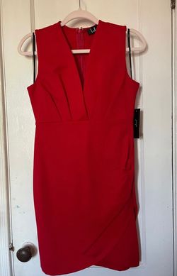 Lulus Red Size 8 Short Height Cocktail Dress on Queenly