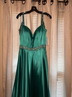 Sherri Hill Blue Size 8 Military Prom Quinceanera A-line Dress on Queenly
