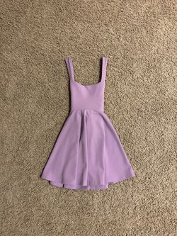 Lucy In The Sky Light Purple Size 0 Lavender Nightclub Mermaid Dress on Queenly