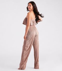 Style 06402-1304 Windsor Nude Size 8 Tall Height Jumpsuit Dress on Queenly