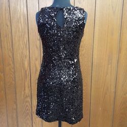 White House Black Market Black Size 4 Mini Silk Cocktail Dress on Queenly