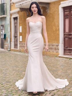 Style Anniston Lane Maggie Sottero Nude Size 22 Straight Tall Height A-line Dress on Queenly