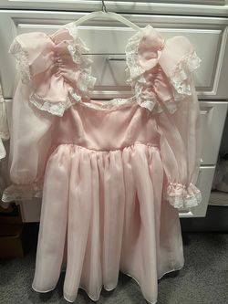 Selkie Pink Size 8 Ruffles Homecoming Vintage Cocktail Dress on Queenly