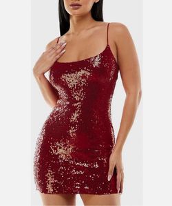 B. Darlin Red Size 4 Nightclub Homecoming Cocktail Dress on Queenly