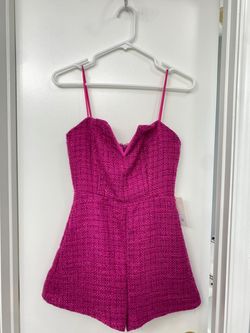 Saige & Rose Pink Size 4 Floor Length Nightclub Jumpsuit Dress on Queenly