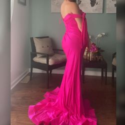 Pink Size 12 Mermaid Dress on Queenly