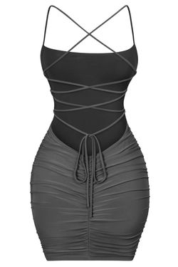 Style 1-2016324217-3236 Tresser Black Size 4 Polyester Mini Spandex Sorority Cocktail Dress on Queenly