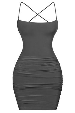 Style 1-2016324217-3236 Tresser Black Size 4 Polyester Mini Spandex Sorority Cocktail Dress on Queenly