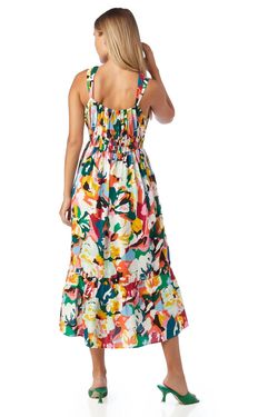 Style 1-2175601498-2901 Crosby by Mollie Burch Multicolor Size 8 Spaghetti Strap Cocktail Dress on Queenly