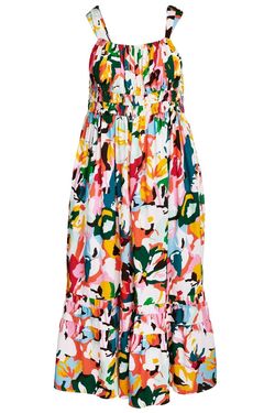 Style 1-2175601498-2901 Crosby by Mollie Burch Multicolor Size 8 Spaghetti Strap Fitted Tall Height Cocktail Dress on Queenly