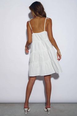Style 1-2637765811-3011 SNDYS. White Size 8 Mini A-line Cocktail Dress on Queenly