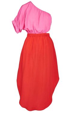 Style 1-288877144-3236 Crosby by Mollie Burch Pink Size 4 Free Shipping A-line Dress on Queenly