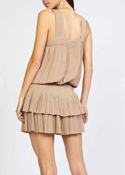 Style 1-3099307495-2696 current air Brown Size 12 Tall Height Plus Size Casual Sorority Cocktail Dress on Queenly