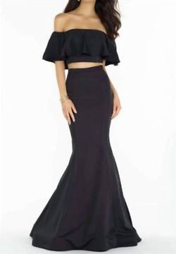 Style 1-3140928264-2168 ALYCE PARIS Black Size 8 Floor Length Tall Height Free Shipping Mermaid Dress on Queenly