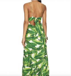 Style 1-3323339310-1901 alice + olivia Green Size 6 Floor Length Straight Dress on Queenly